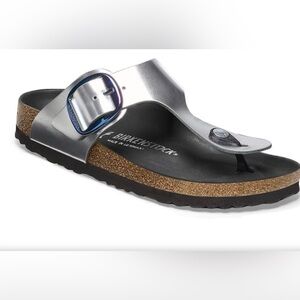 Silver Big Buckle Gizeh